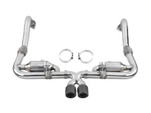 Cat-back Exhaust System Valvetronic DesignTek. Porsche 718 Boxster / Cayman - 116290-03 - 55-PS120V